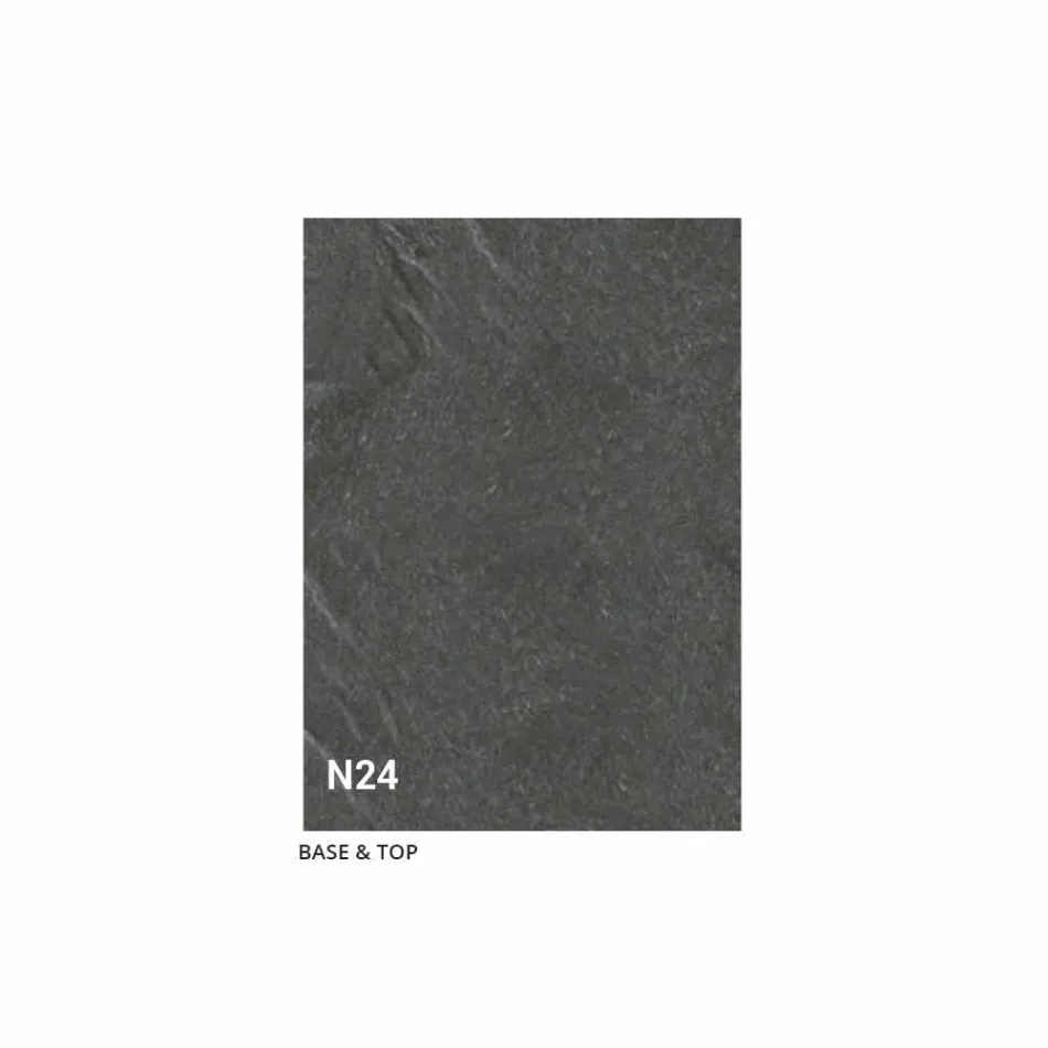 Výsuvná konzola až 290 cm s dřevěnou deskou Made in Italy - Seregno Viadurini