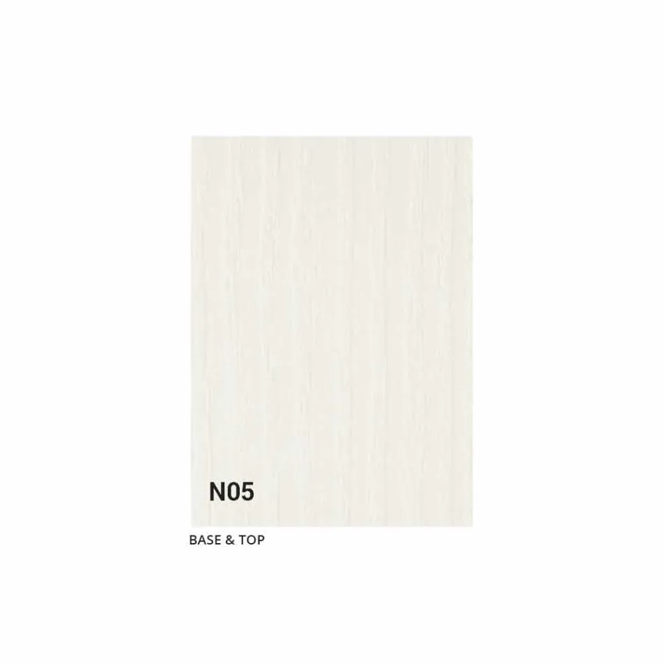 Výsuvná konzola až 290 cm s dřevěnou deskou Made in Italy - Seregno Viadurini