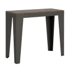 Rozšiřitelná konzole až na 300 cm z dřevěných mikročástic Made in Italy – Flamber Viadurini