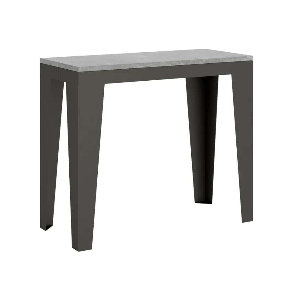 Rozšiřitelná konzole až na 300 cm z dřevěných mikročástic Made in Italy – Flamber Viadurini