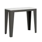 Rozšiřitelná konzole až na 300 cm z dřevěných mikročástic Made in Italy – Flamber Viadurini