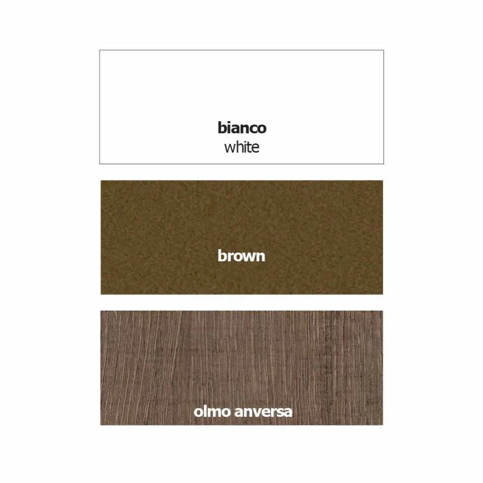 Rozšiřitelná krystalová konzola s kovovou strukturou vyrobená v Itálii - jód Viadurini