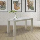 Výsuvná konzole z jasanového dřeva s nástavci Made in Italy - Gandalf Viadurini