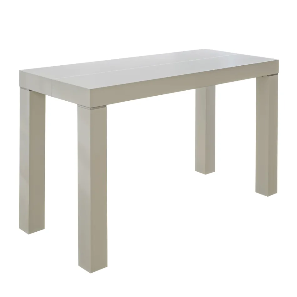 Výsuvná konzole z jasanového dřeva s nástavci Made in Italy - Gandalf Viadurini