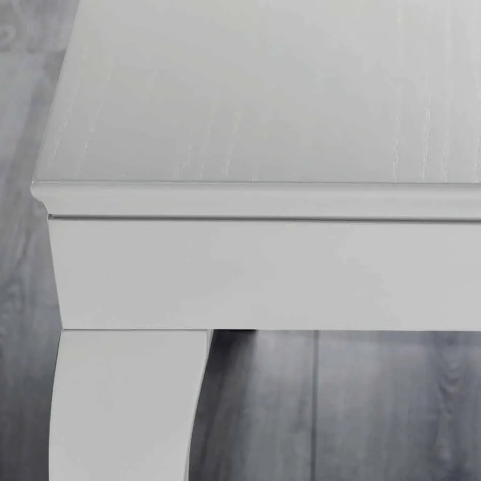 Rozšiřitelná konzole v šedošedém lakovaném popelníku - datel Viadurini