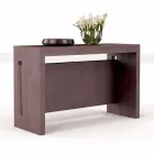 Extensible konzole v melaminu s integrovanými rozšíření Ussana Viadurini