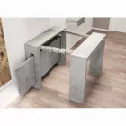 Extensible konzole v melaminu s integrovanými rozšíření Ussana Viadurini