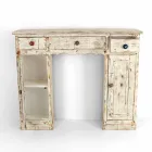 Ručně vyráběná konzole z masivního jedlového dřeva vyrobená v Itálii - Carminia Viadurini