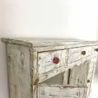 Ručně vyráběná konzole z masivního jedlového dřeva vyrobená v Itálii - Carminia Viadurini