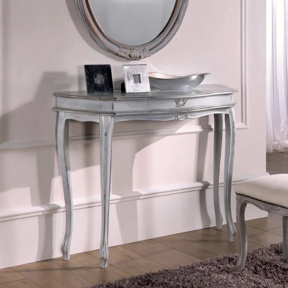 Konzola s 1 zásuvkou v různých povrchových úpravách Made in Italy - Pekko Viadurini