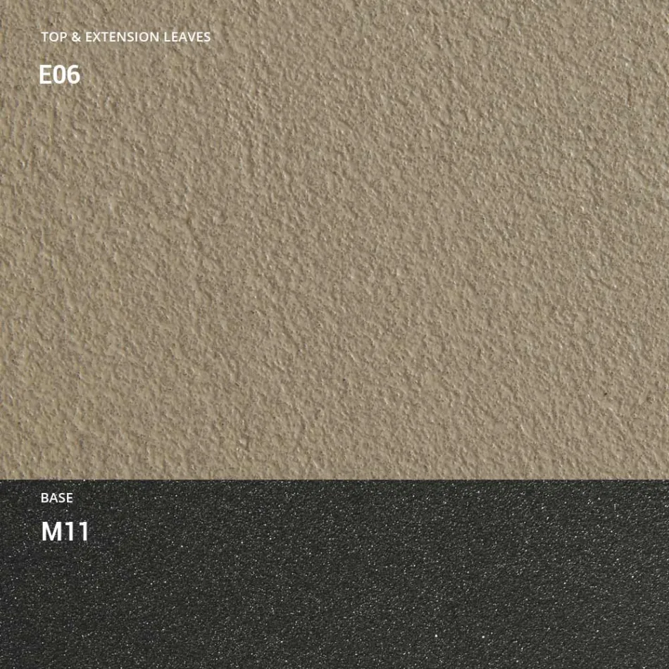 Konzole s deskou Mortar Effect a kovovou základnou Made in Italy - Timedio Viadurini