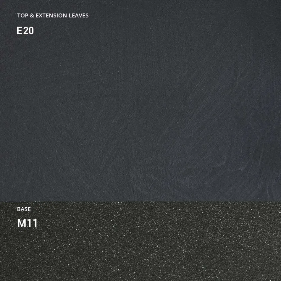 Konzole s deskou Mortar Effect a kovovou základnou Made in Italy - Timedio Viadurini