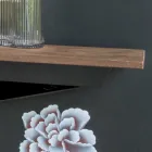 Konzole s deskou Mortar Effect a kovovou základnou Made in Italy - Timedio Viadurini