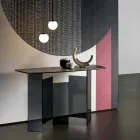 Vyrobeno v Itálii Design Console in Ceramic and Glass - Random Viadurini