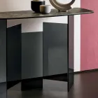 Vyrobeno v Itálii Design Console in Ceramic and Glass - Random Viadurini