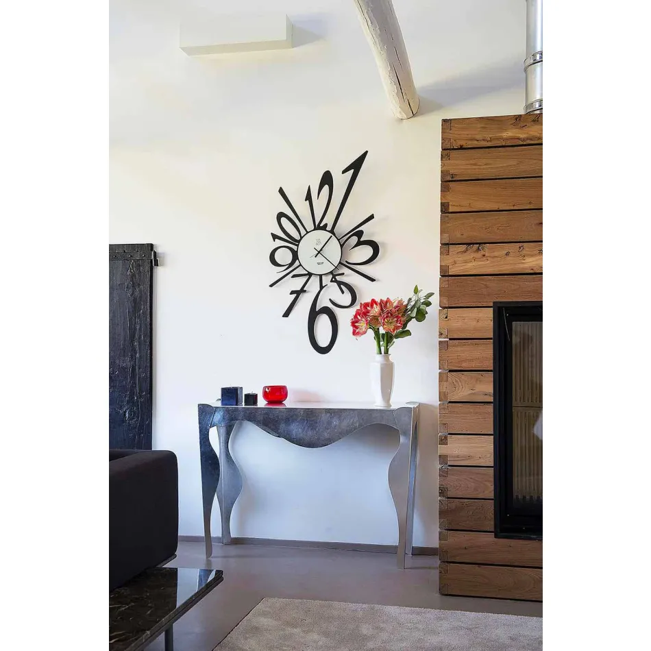 Moderní design obývacího pokoje konzole v barevné železo vyrobené v Itálii - Gertrude Viadurini