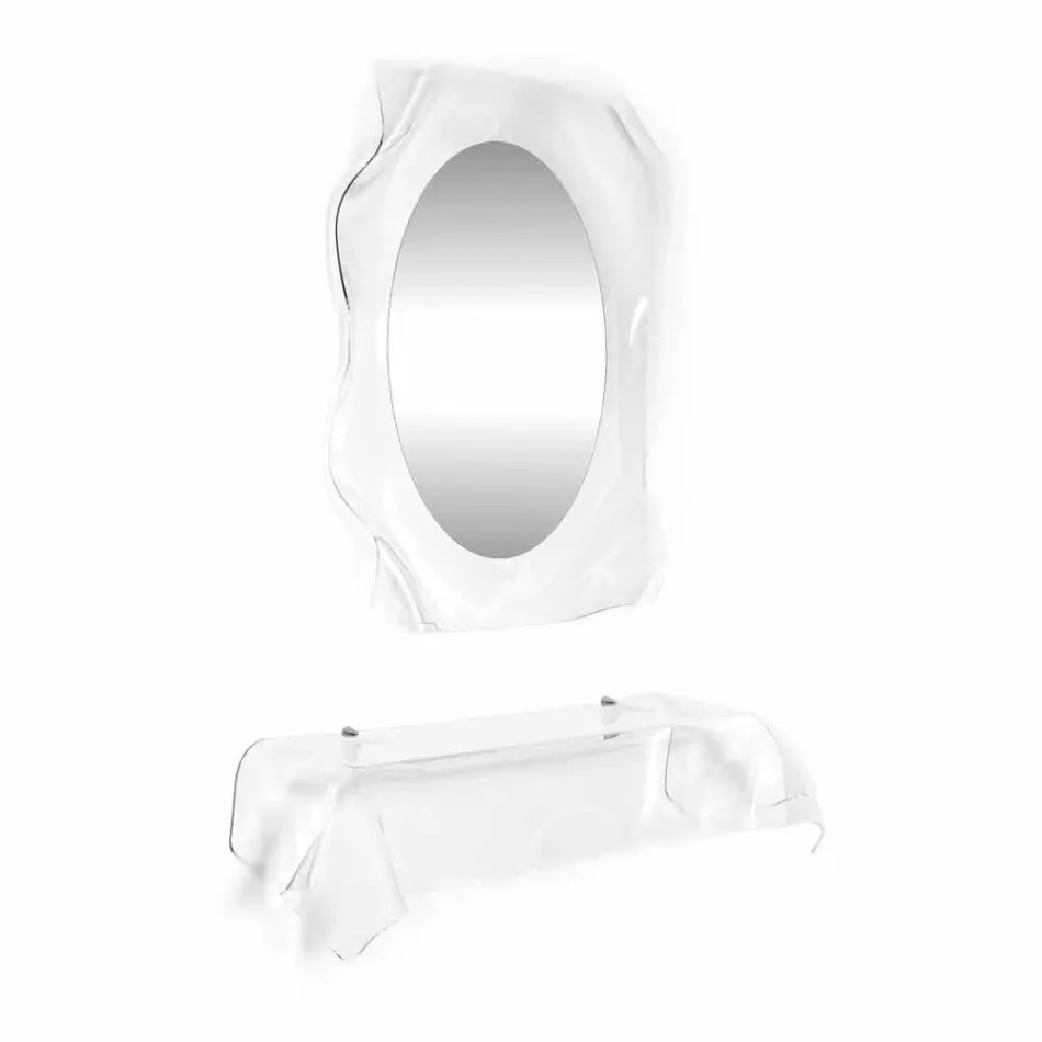 Konzole moderní design plexisklo přehodil přání Viadurini