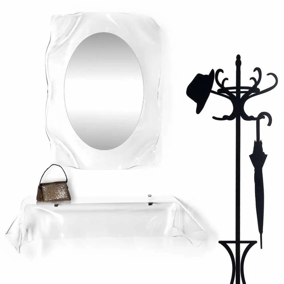 Konzole moderní design plexisklo přehodil přání Viadurini