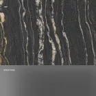 Designová konzole s mramorovou deskou a skleněnou základnou vyrobené v Itálii - Molino Viadurini