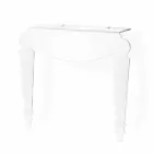 Designová konzola z průhledného plexiskla vyrobeného v Itálii, Africo Viadurini