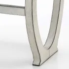 Moderní design konzole s podnosem šedé pony Felicia Viadurini