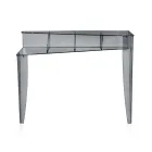 Pevná konzole se 4 přihrádkami na ukládání objektů z PMMA Made in Italy - Aladdin Viadurini