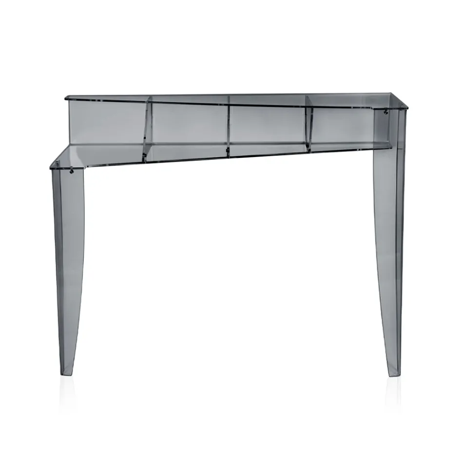 Pevná konzole se 4 přihrádkami na ukládání objektů z PMMA Made in Italy - Aladdin Viadurini