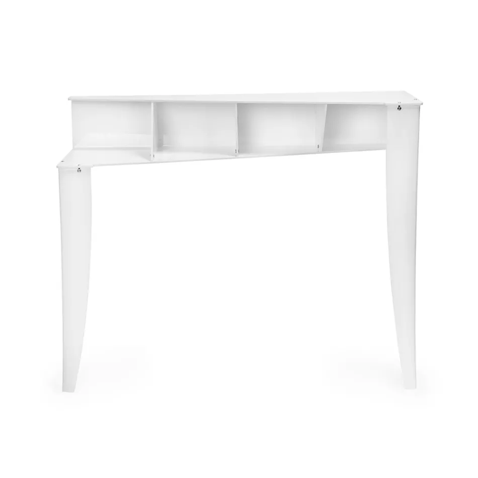 Pevná konzole se 4 přihrádkami na ukládání objektů z PMMA Made in Italy - Aladdin Viadurini