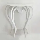 Konzole v barevné železo moderního designu vyrobeno v Itálii - Barbata Viadurini