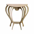 Konzole v barevné železo moderního designu vyrobeno v Itálii - Barbata Viadurini