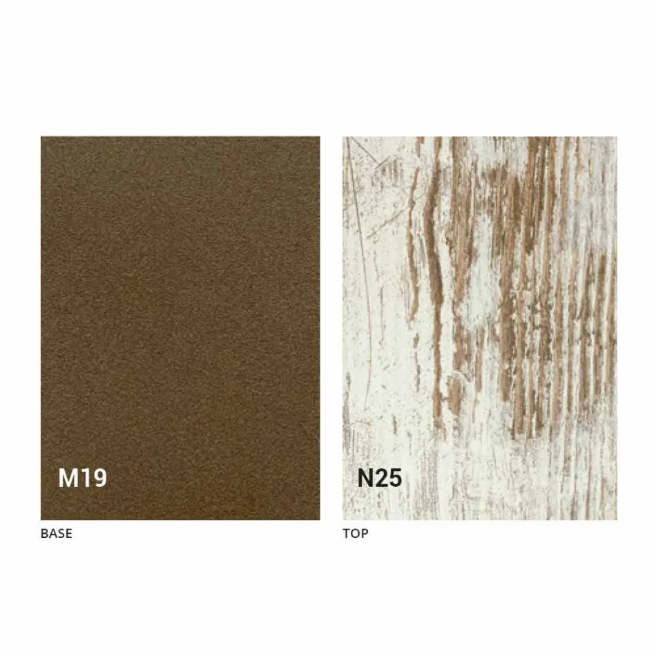 Konzola ze dřeva a kovu rozšiřitelná až na 295 cm Made in Italy - Timedio Viadurini