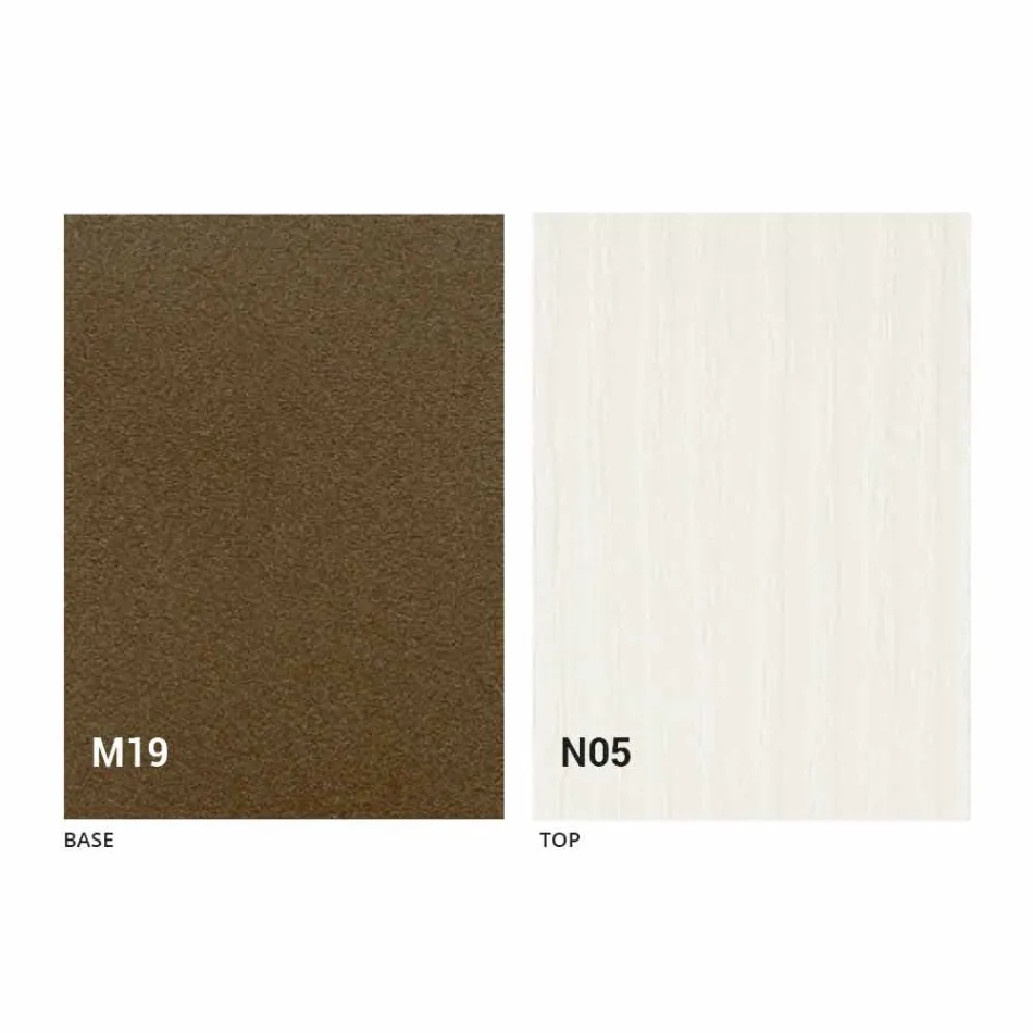 Konzola ze dřeva a kovu rozšiřitelná až na 295 cm Made in Italy - Timedio Viadurini