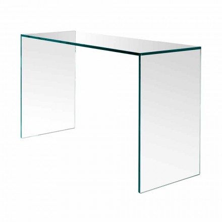 Konzole z extra čirého skla Elegantní minimální design 2 rozměry - Selex Viadurini