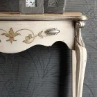 Klasická dřevěná vstupní konzole se zásuvkou Made in Italy - Ottaviano Viadurini