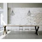 Moderní konzole rozšiřitelná na 300 cm s antracitovým rámem Made in Italy - Avventura Viadurini