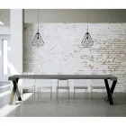 Moderní konzole rozšiřitelná na 300 cm s antracitovým rámem Made in Italy - Avventura Viadurini