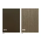 Rozšiřitelná moderní stolní konzola z dubového dřeva a kovu vyrobená v Itálii - Nappo Viadurini