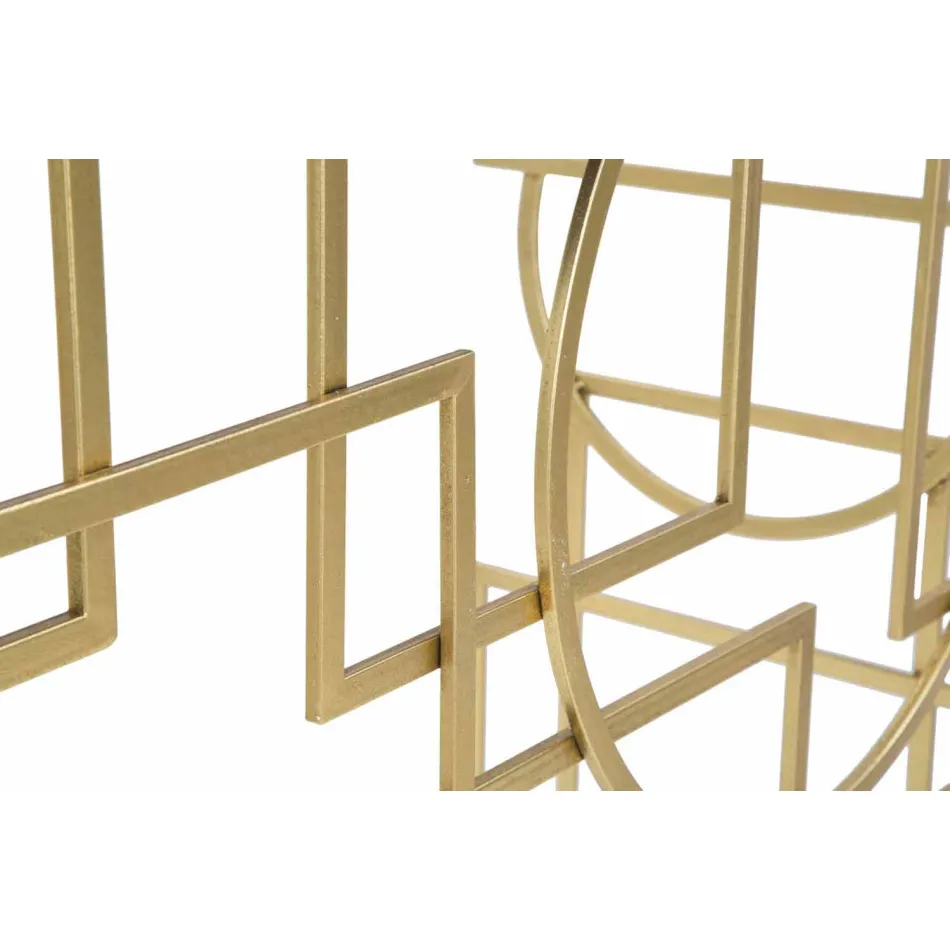 Moderní designová obdélníková konzola ze železa a zrcadla - Billie Viadurini