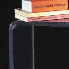 Konzola do obývacího pokoje z minimálního průhledného akrylového křišťálu - Amedea Viadurini