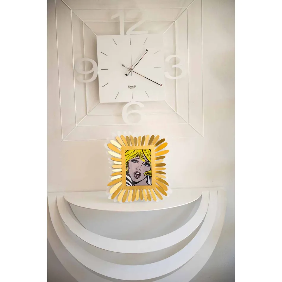 Moderní designová pozastavená konzole pro obývací pokoj vyrobená v Itálii - Olfeo Viadurini