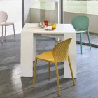 Konzola / Rozkládací jídelní stůl, l. 42.50 / 302,50xp.90 cm, Alvaro Viadurini