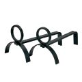 Pár kovových krbových kamen Andirons Výška 21 cm Made in Italy - Sari