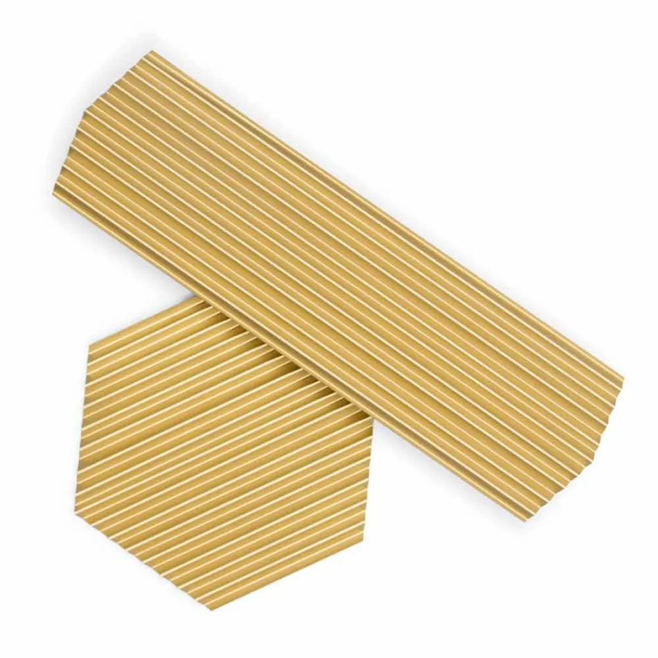 Dvojice vaniček v černém nebo zlatém lakovaném ocelovém moderním designu - Savona Viadurini