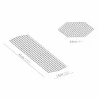 Dvojice vaniček v černém nebo zlatém lakovaném ocelovém moderním designu - Savona Viadurini