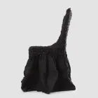 Elegantní potah na židli s opěradlem do obývacího pokoje z vyšívaného prádla - Panteo Viadurini