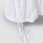 Elegantní potah na židli s opěradlem do obývacího pokoje z vyšívaného prádla - Panteo Viadurini