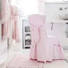 Elegantní potah na židli do obývacího pokoje v barevné bavlně s opěradlem - Filippa Viadurini