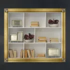 Nástěnný plazmový rám z ayusového dřeva, jedle vyrobené v Itálii Giulio Viadurini