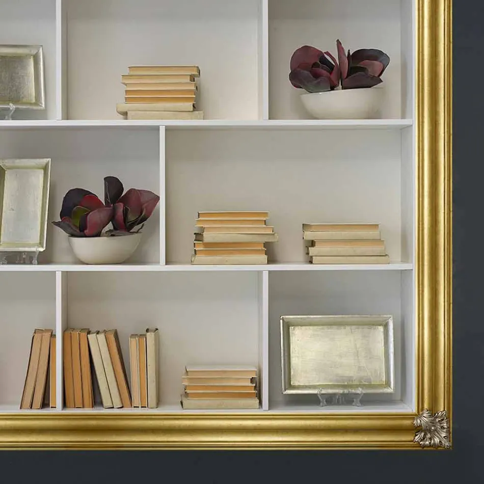 Nástěnný plazmový rám z ayusového dřeva, jedle vyrobené v Itálii Giulio Viadurini