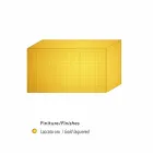 Příborník se dvěma černými dveřmi se 2 dveřmi a výsuvné zásuvky Flora Viadurini